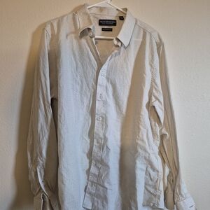 Nick Graham Men's Cream Button Down Shirt